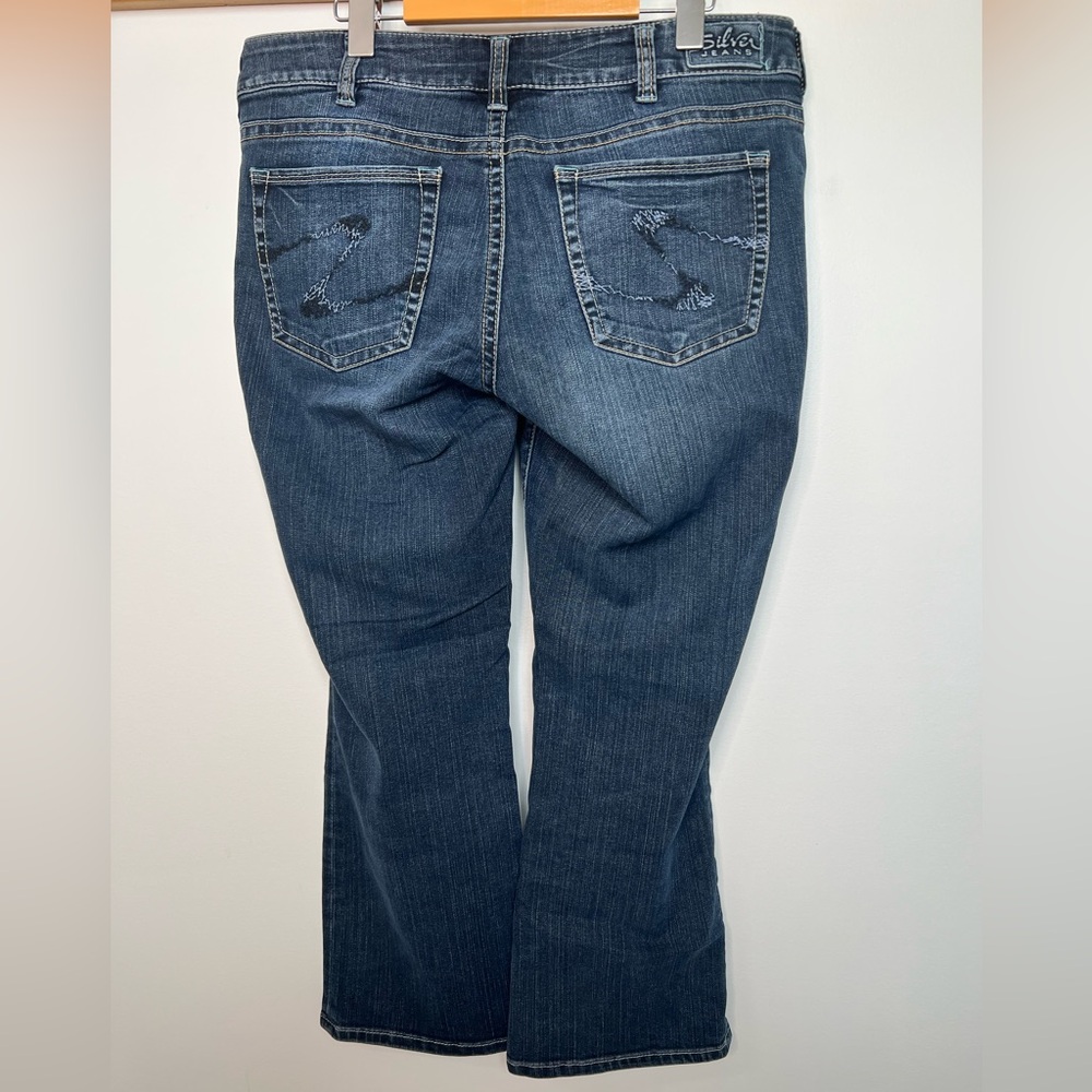 Silver Suki Capri size 34